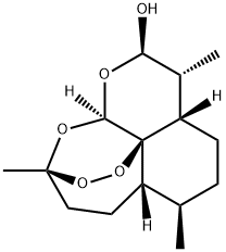 alpha-Dihydroartemisinin 구조식 이미지