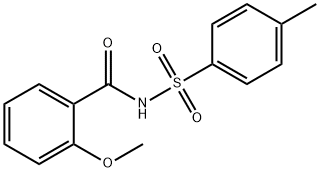 Benzamide, 2-methoxy-N-[(4-methylphenyl)sulfonyl]- Structure