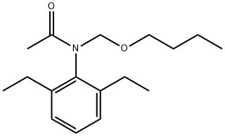 2,6-DIETHYL-N-(METHOXYMETHYL)ACETANILIDE Structure