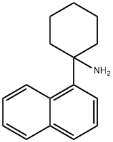 1-(1-Naphthalenyl)cyclohexanamine Structure