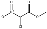 Acetic acid, 2-chloro-2-nitro-, methyl ester Structure