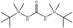 Urea, N,N'-bis[(1,1-dimethylethyl)dimethylsilyl]- Structure