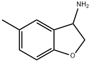 3-Benzofuranamine, 2,3-dihydro-5-methyl- 구조식 이미지