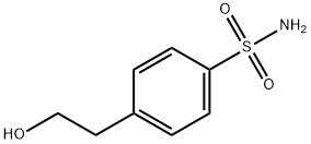 4-(2-hydroxyethyl)benzene-1-sulfonamide 구조식 이미지