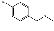 Phenol, 4-[1-(dimethylamino)ethyl]- 구조식 이미지