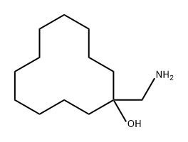 Cyclododecanol, 1-(aminomethyl)- Structure