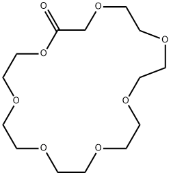 1,4,7,10,13,16,19-Heptaoxacycloheneicosan-2-one 구조식 이미지