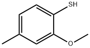 Benzenethiol, 2-methoxy-4-methyl- Structure
