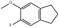 1H-Indene, 5-fluoro-2,3-dihydro-6-methoxy- Structure