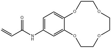 N-(2,5,8,11-tetraoxabicyclo[10.4.0]hexadeca-13,15,17-trien-15-yl)prop-2-enamide Structure