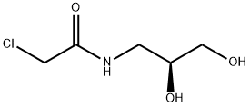 Acetamide, 2-chloro-N-[(2S)-2,3-dihydroxypropyl]- 구조식 이미지