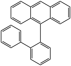 anthracene, 9-[1,1'-biphenyl]-2-yl- Structure