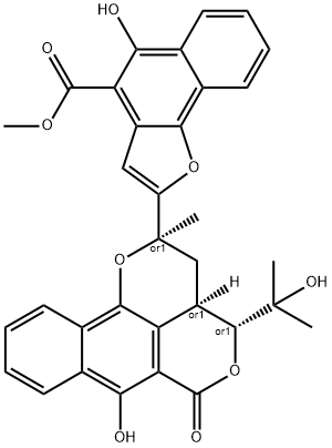 Rubicordifolin Structure