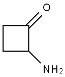 Cyclobutanone, 2-amino- Structure