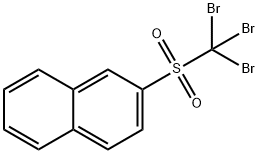 Naphthalene, 2-[(tribromomethyl)sulfonyl]- Structure