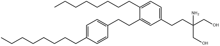Fingolimod 3-Phenethyl Analog Structure