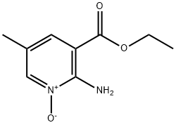 3-Pyridinecarboxylicacid,2-amino-5-methyl-,ethylester,1-oxide(9CI) Structure