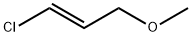 1-Propene, 1-chloro-3-methoxy-, (1E)- Structure