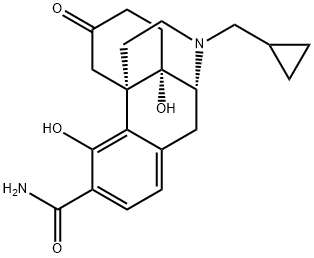 Samidorphan 구조식 이미지