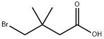 4-bromo-3,3-dimethylbutanoic Acid 구조식 이미지