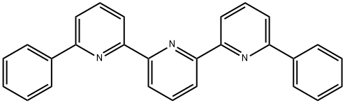 2,2':6',2''-Terpyridine, 6,6''-diphenyl- Structure