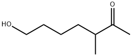 2-Heptanone, 7-hydroxy-3-methyl- Structure