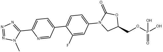 Tedizolid phosphate impurity Structure