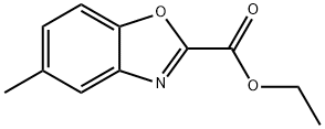 2-Benzoxazolecarboxylic acid, 5-methyl-, ethyl ester Structure