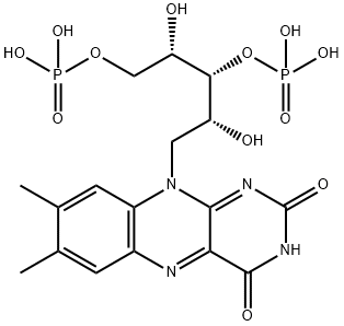 riboflavin 3',5'-bisphosphate Structure