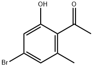 Ethanone, 1-(4-bromo-2-hydroxy-6-methylphenyl)- 구조식 이미지