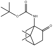 Carbamic acid, (7,7-dimethyl-2-oxobicyclo[2.2.1]hept-1-yl)-, 1,1-dimethylethyl ester (9CI) Structure