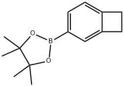 1,3,2-Dioxaborolane, 2-bicyclo[4.2.0]octa-1,3,5-trien-3-yl-4,4,5,5-tetramethyl- Structure