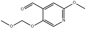 2-methoxy-5-(methoxymethoxy)isonicotinaldehyde 구조식 이미지