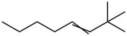 3-Octene, 2,2-dimethyl- Structure
