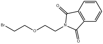 1H-Isoindole-1,3(2H)-dione, 2-[2-(2-bromoethoxy)ethyl]- Structure