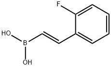 Boronic acid, B-[(1E)-2-(2-fluorophenyl)ethenyl]- 구조식 이미지