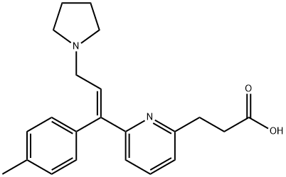 Acrivastine Impurity 1（Acrivastine 2,3-Dihydro Impurity） Structure