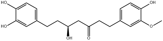 3''-Demethylhexahydrocurcumin 구조식 이미지