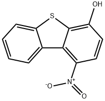 Dibenzothiophene-4-ol, 1-nitro- Structure