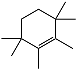 1,2,3,3,6,6-Hexamethyl-1-cyclohexene 구조식 이미지