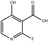 3-Pyridinecarboxylic acid, 2-fluoro-4-hydroxy- 구조식 이미지