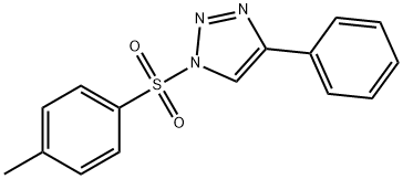 1H-1,2,3-Triazole, 1-[(4-methylphenyl)sulfonyl]-4-phenyl- Structure