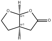 Furo[2,3-b]furan-2(3H)-one, tetrahydro-, (3aR,6aS)-rel- 구조식 이미지