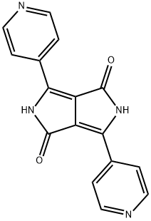 Pyrrolo[3,4-c]pyrrole-1,4-dione, 2,5-dihydro-3,6-di-4-pyridinyl- Structure