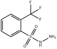 Benzenesulfonic acid, 2-(trifluoromethyl)-, hydrazide 구조식 이미지