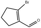 1-Cyclopentene-1-carboxaldehyde, 2-bromo- Structure