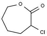 2-Oxepanone, 3-chloro- Structure