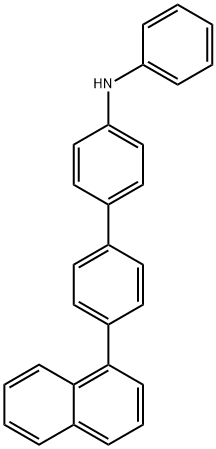 [1,1'-Biphenyl]-4-amine, 4'-(1-naphthalenyl)-N-phenyl- 구조식 이미지