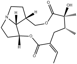 LIGULARININE Structure