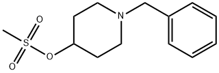 4-Piperidinol, 1-(phenylmethyl)-, 4-methanesulfonate 구조식 이미지